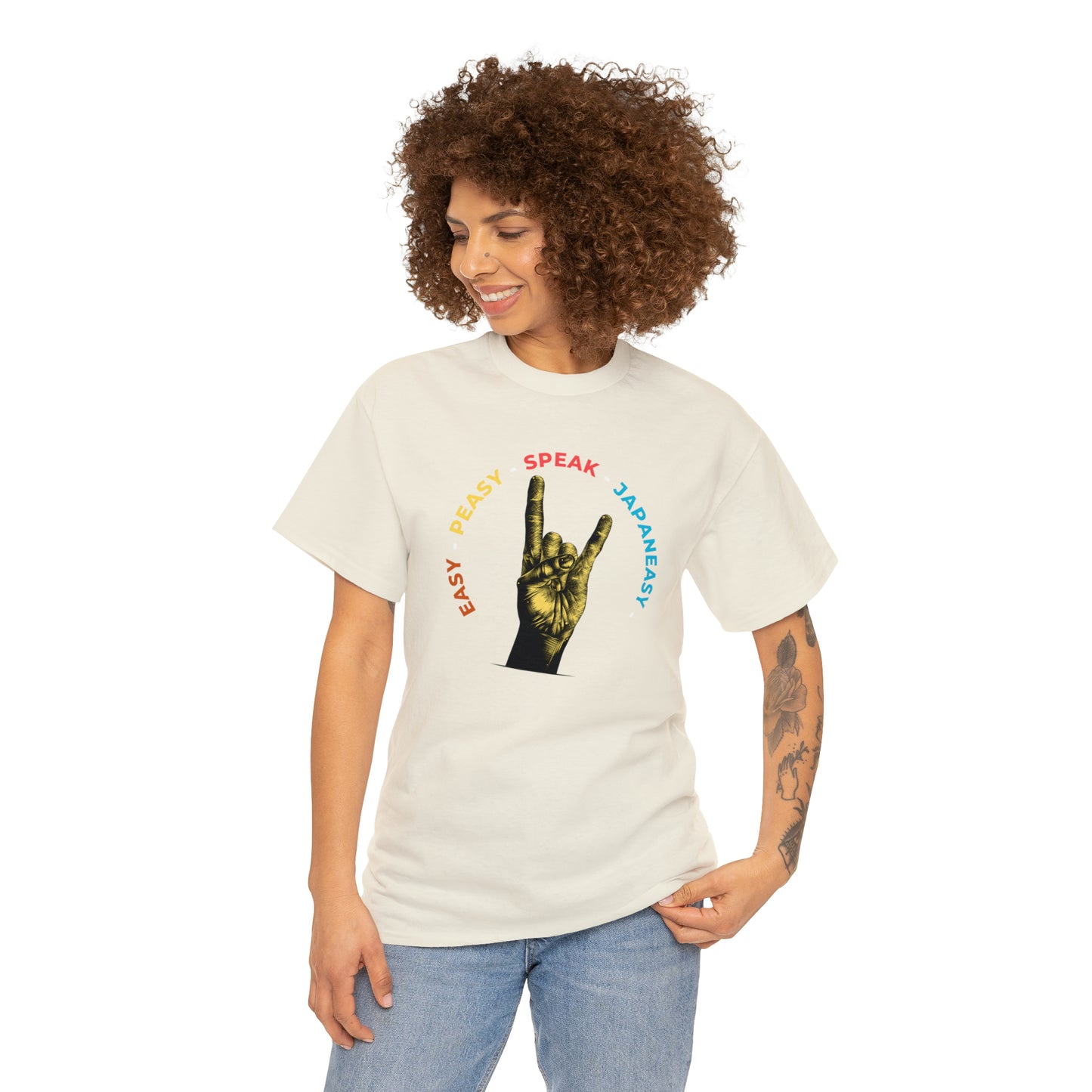 Easy Peasy JapanEASY T-shirt / Unisex Heavy Cotton Tee