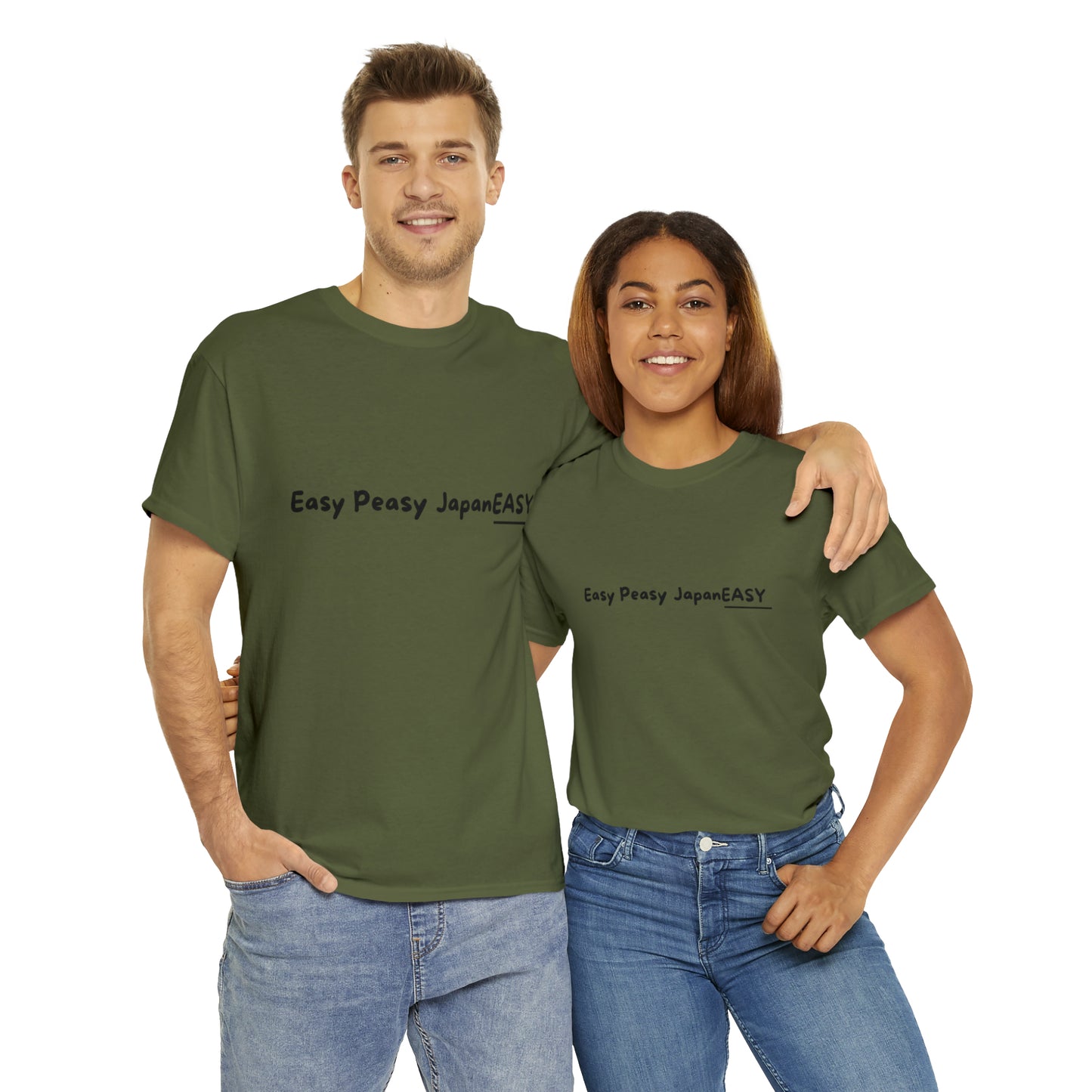 Easy Peasy JapanEASY t-shirt / Unisex Heavy Cotton Tee