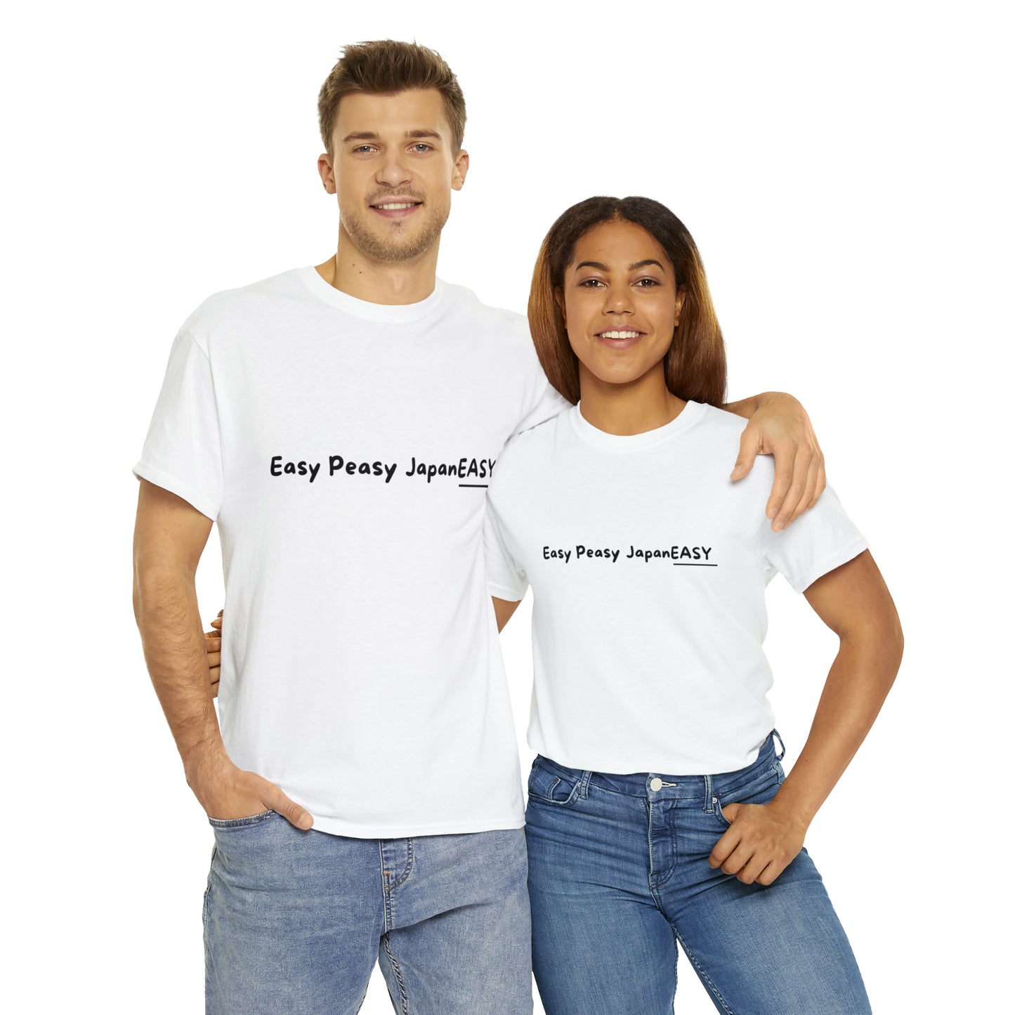 Easy Peasy JapanEASY t-shirt / Unisex Heavy Cotton Tee