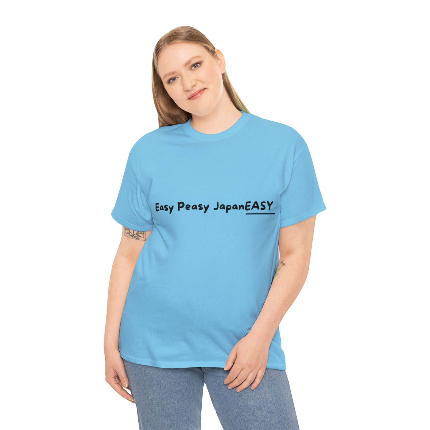 Easy Peasy JapanEASY t-shirt / Unisex Heavy Cotton Tee