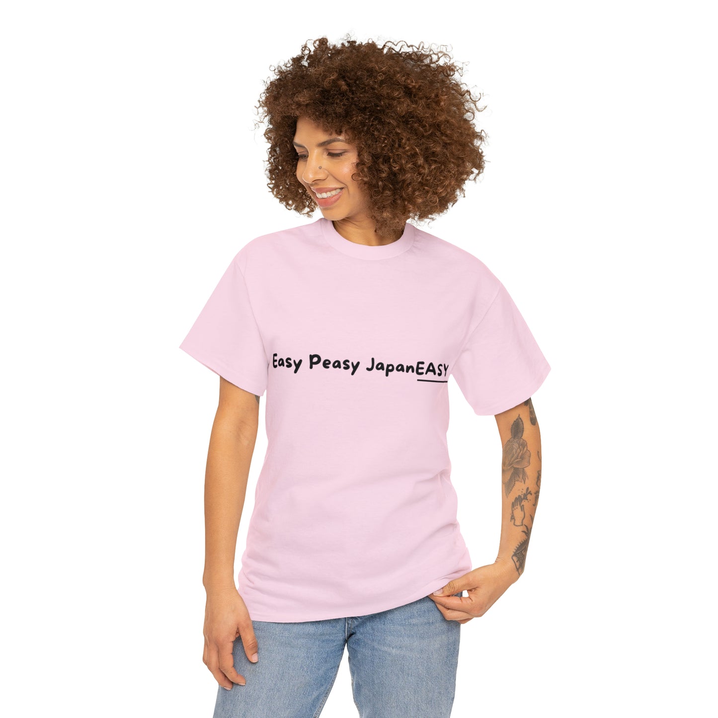 Easy Peasy JapanEASY t-shirt / Unisex Heavy Cotton Tee