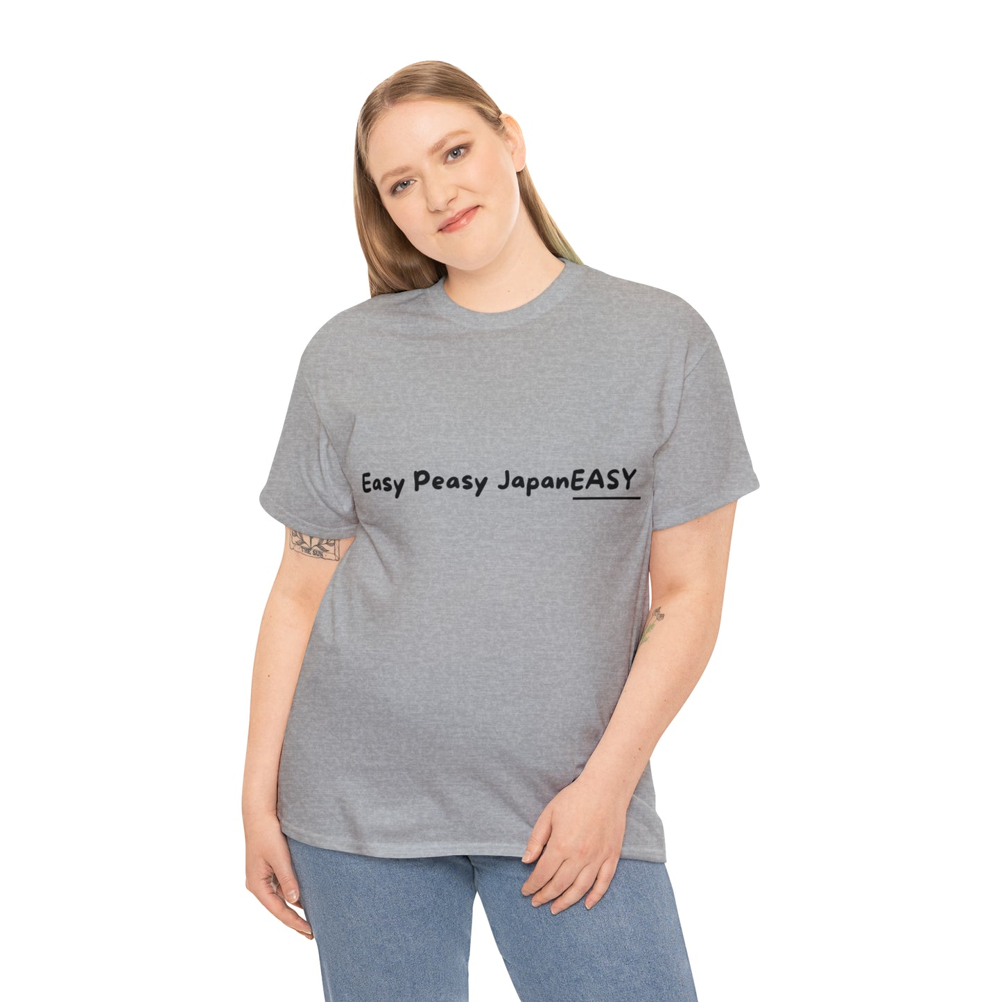 Easy Peasy JapanEASY t-shirt / Unisex Heavy Cotton Tee