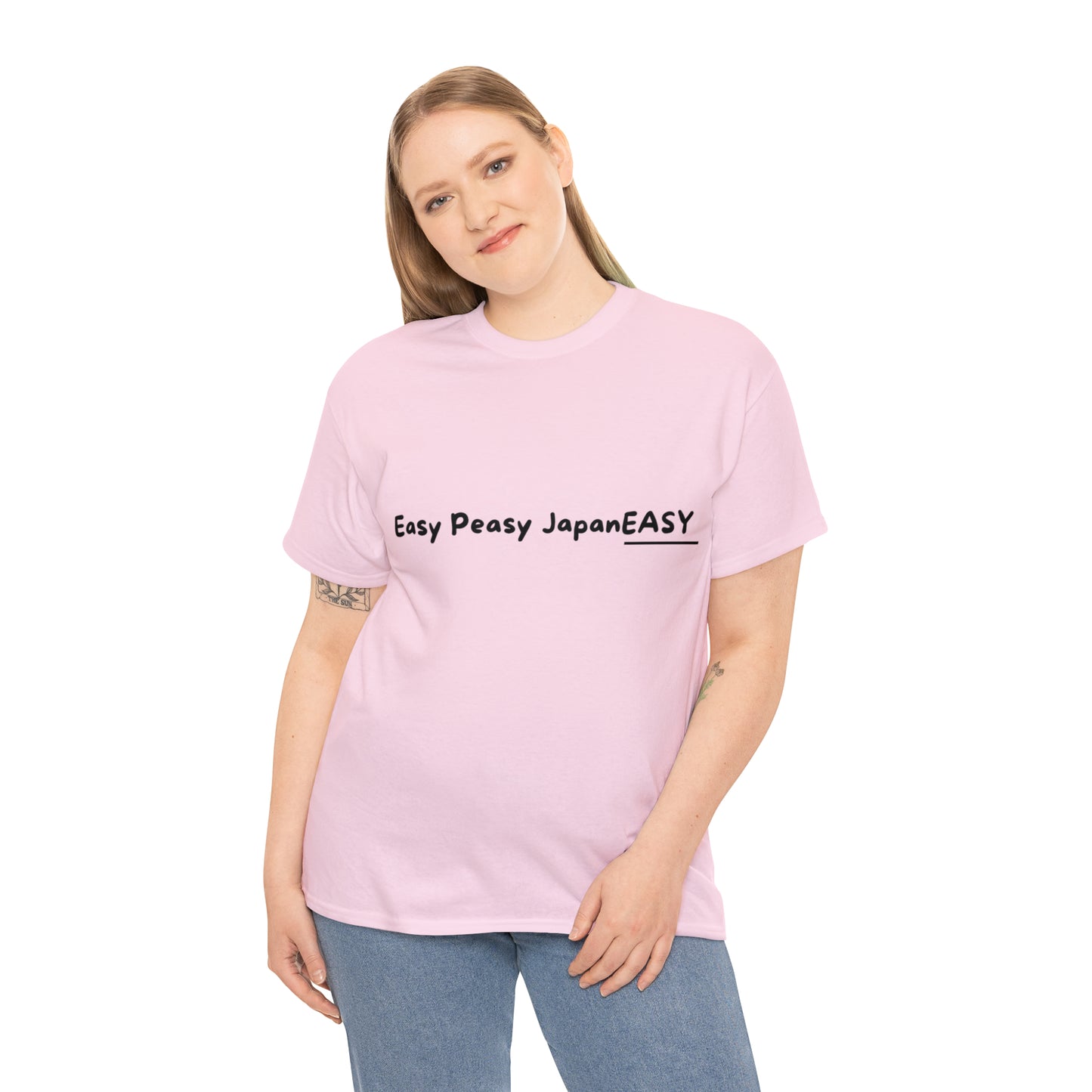 Easy Peasy JapanEASY t-shirt / Unisex Heavy Cotton Tee