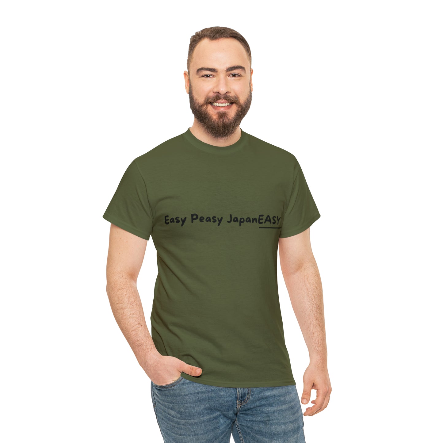 Easy Peasy JapanEASY t-shirt / Unisex Heavy Cotton Tee