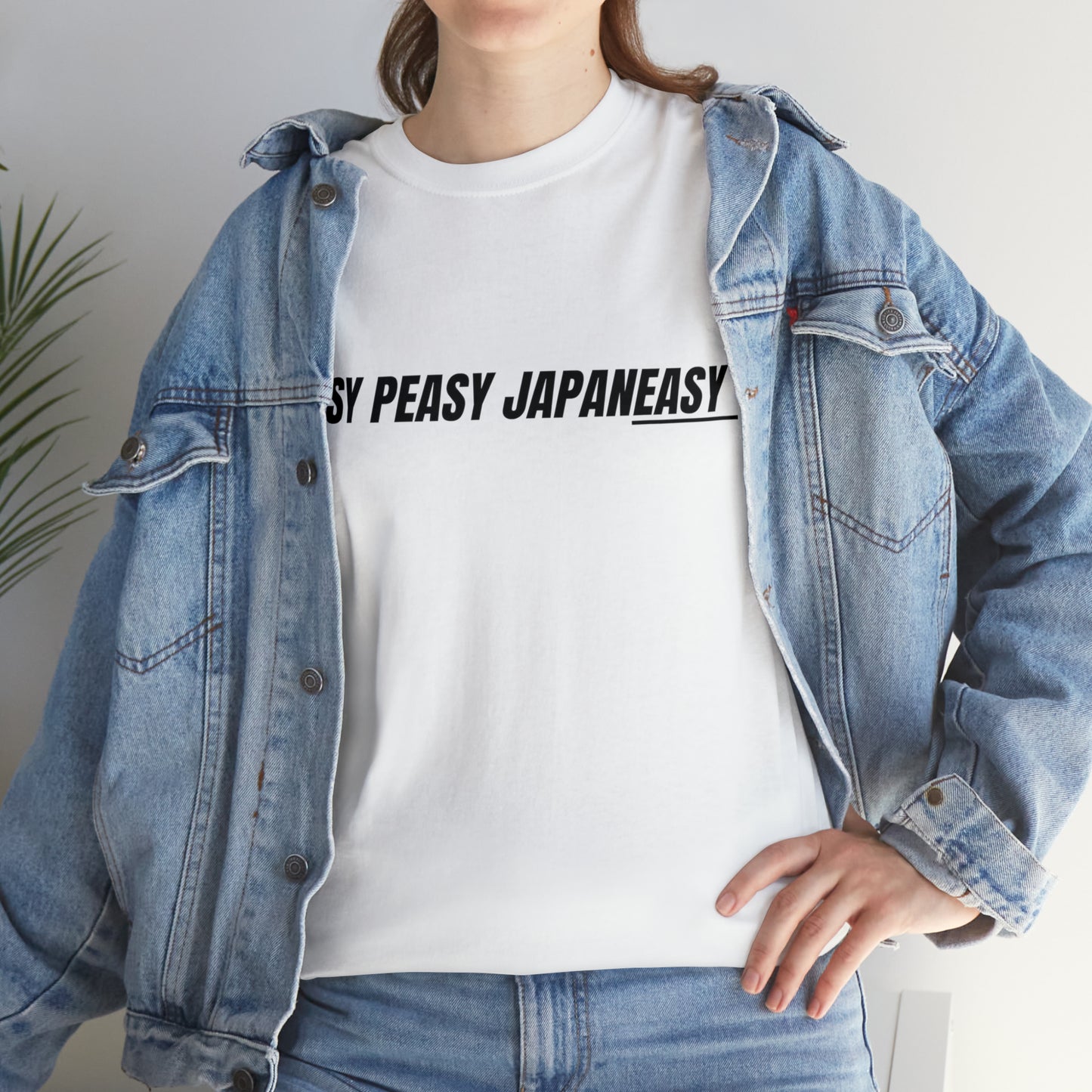 Easy Peasy JapanEASY T-shirt / Unisex Heavy Cotton Tee
