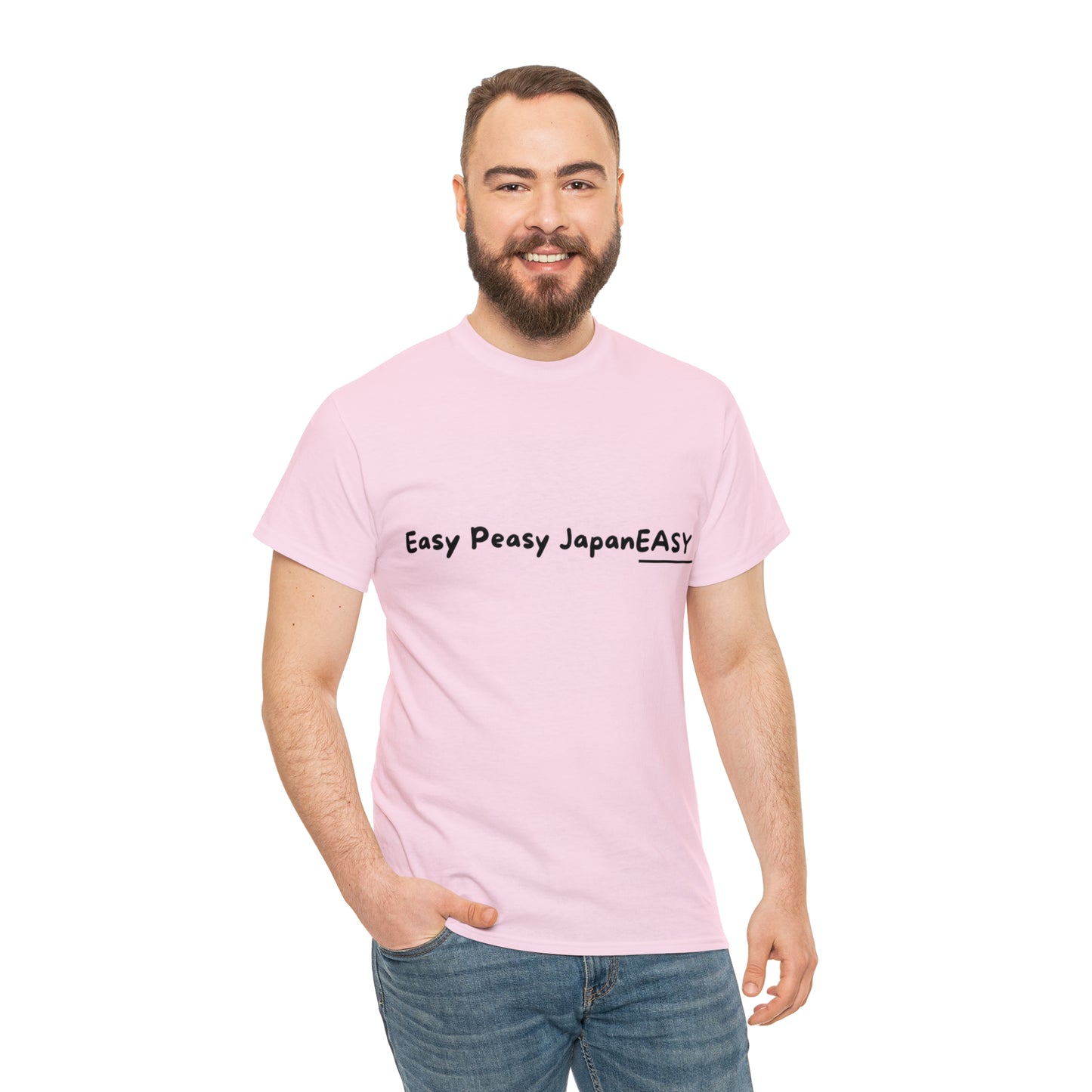 Easy Peasy JapanEASY t-shirt / Unisex Heavy Cotton Tee