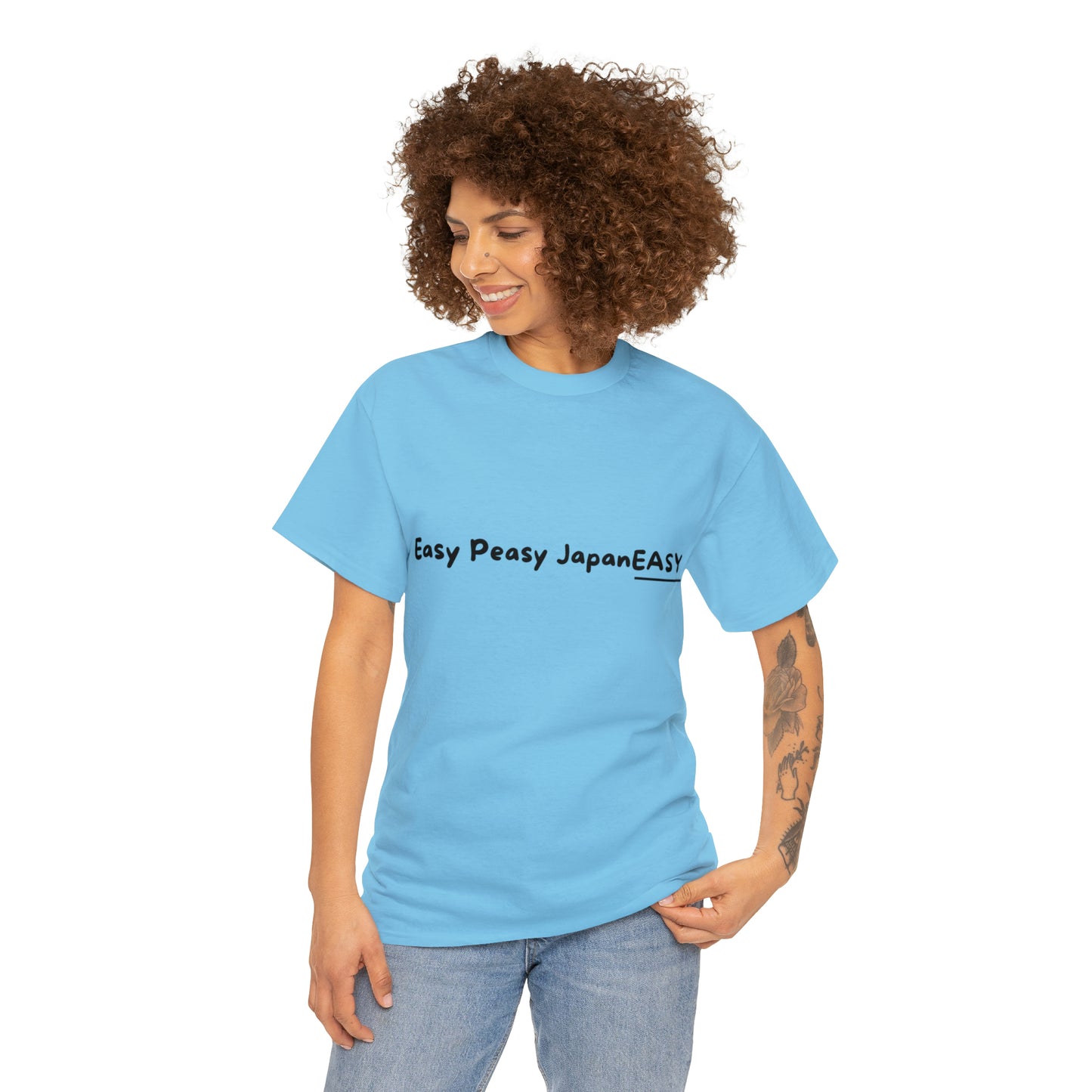 Easy Peasy JapanEASY t-shirt / Unisex Heavy Cotton Tee