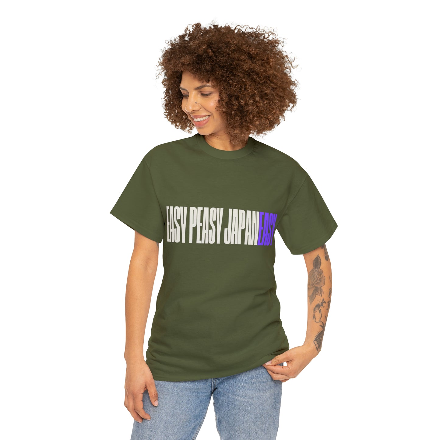 Easy Peasy JapanEASY T-shirt / Unisex Heavy Cotton Tee