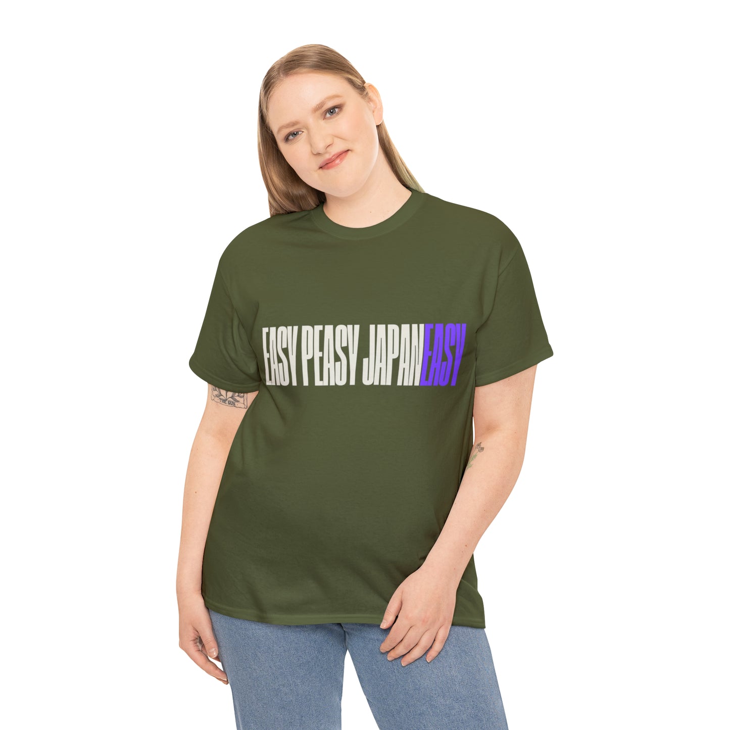 Easy Peasy JapanEASY T-shirt / Unisex Heavy Cotton Tee