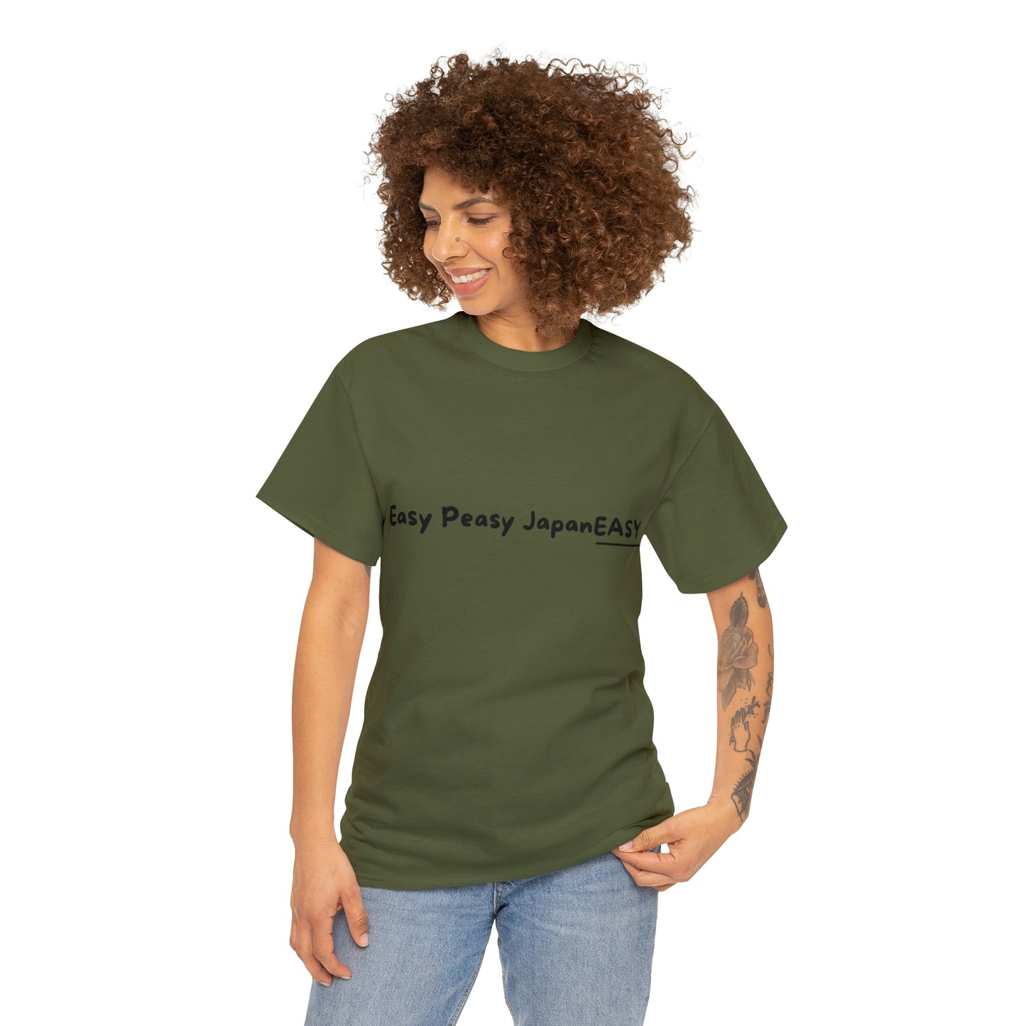 Easy Peasy JapanEASY t-shirt / Unisex Heavy Cotton Tee