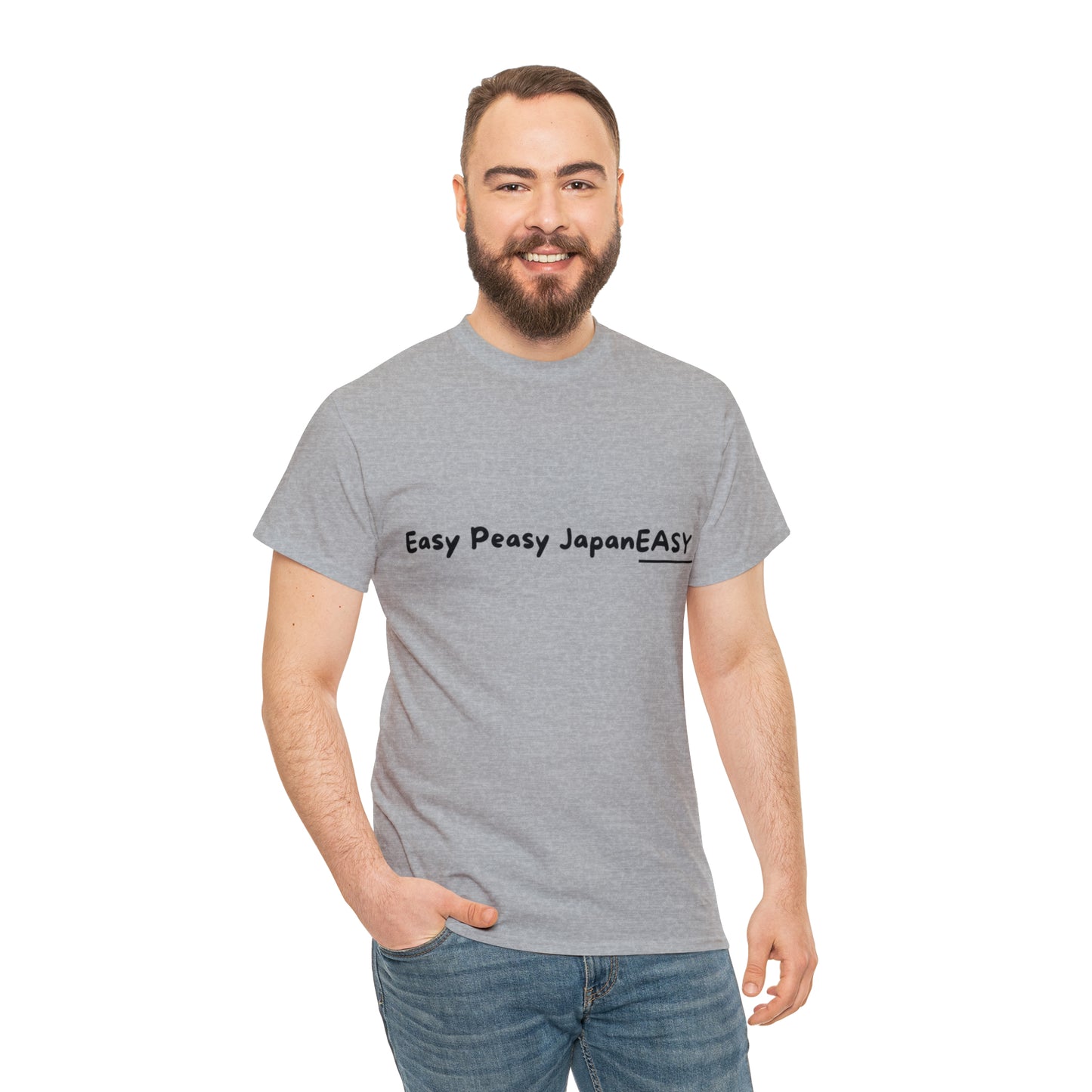 Easy Peasy JapanEASY t-shirt / Unisex Heavy Cotton Tee
