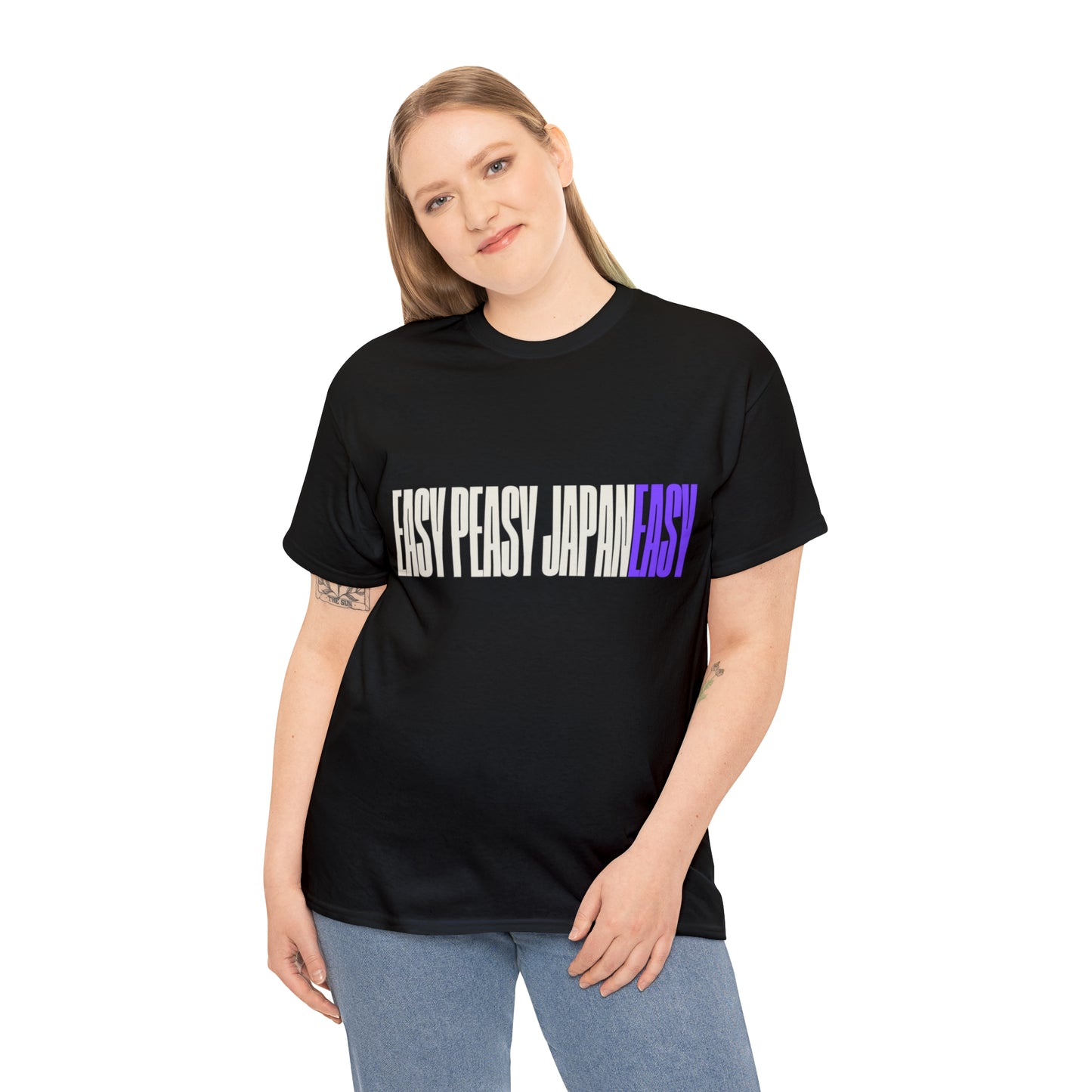 Easy Peasy JapanEASY T-shirt / Unisex Heavy Cotton Tee