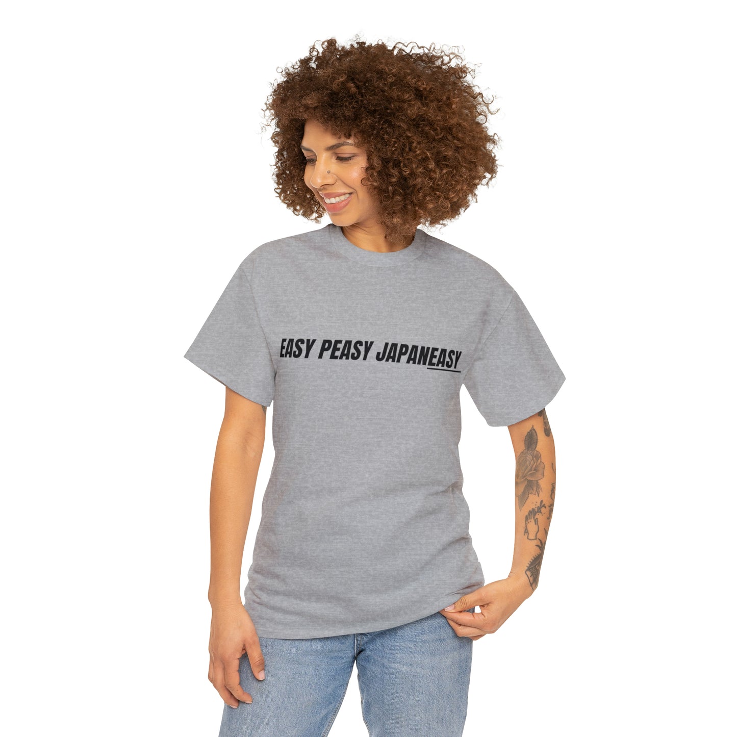Easy Peasy JapanEASY T-shirt / Unisex Heavy Cotton Tee