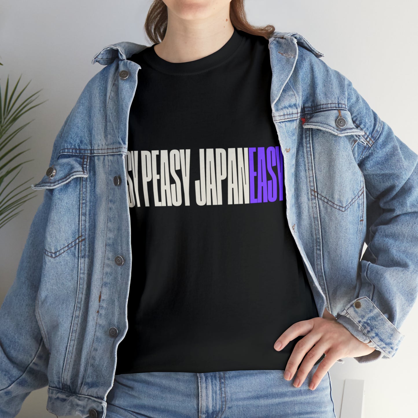 Easy Peasy JapanEASY T-shirt / Unisex Heavy Cotton Tee