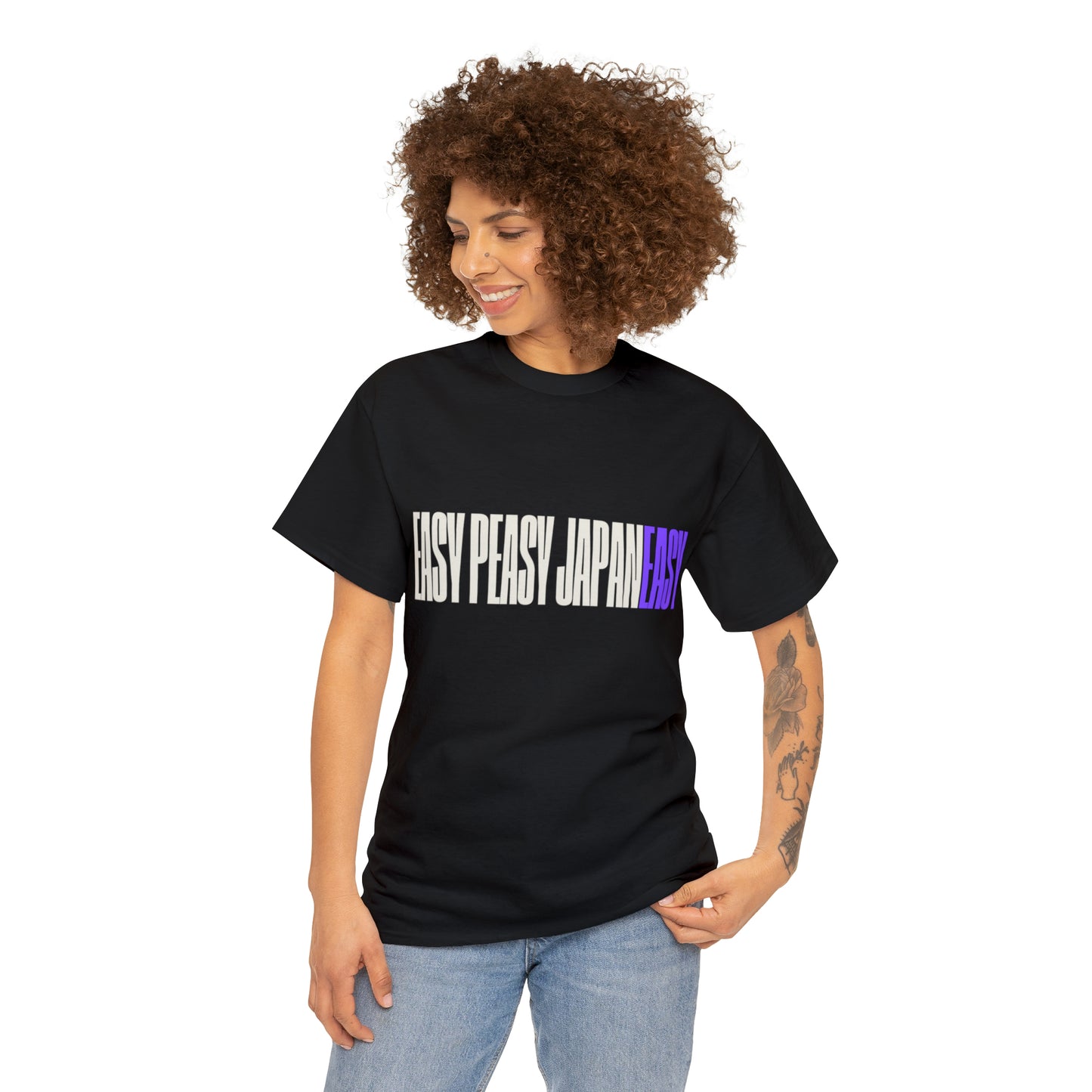 Easy Peasy JapanEASY T-shirt / Unisex Heavy Cotton Tee