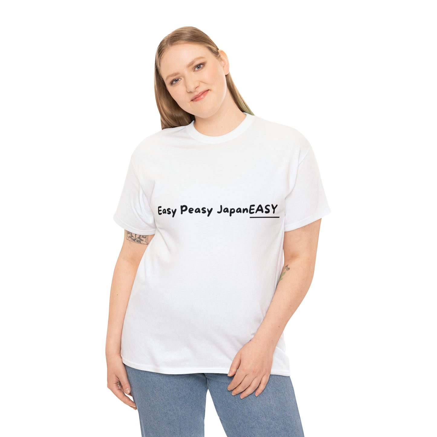 Easy Peasy JapanEASY t-shirt / Unisex Heavy Cotton Tee