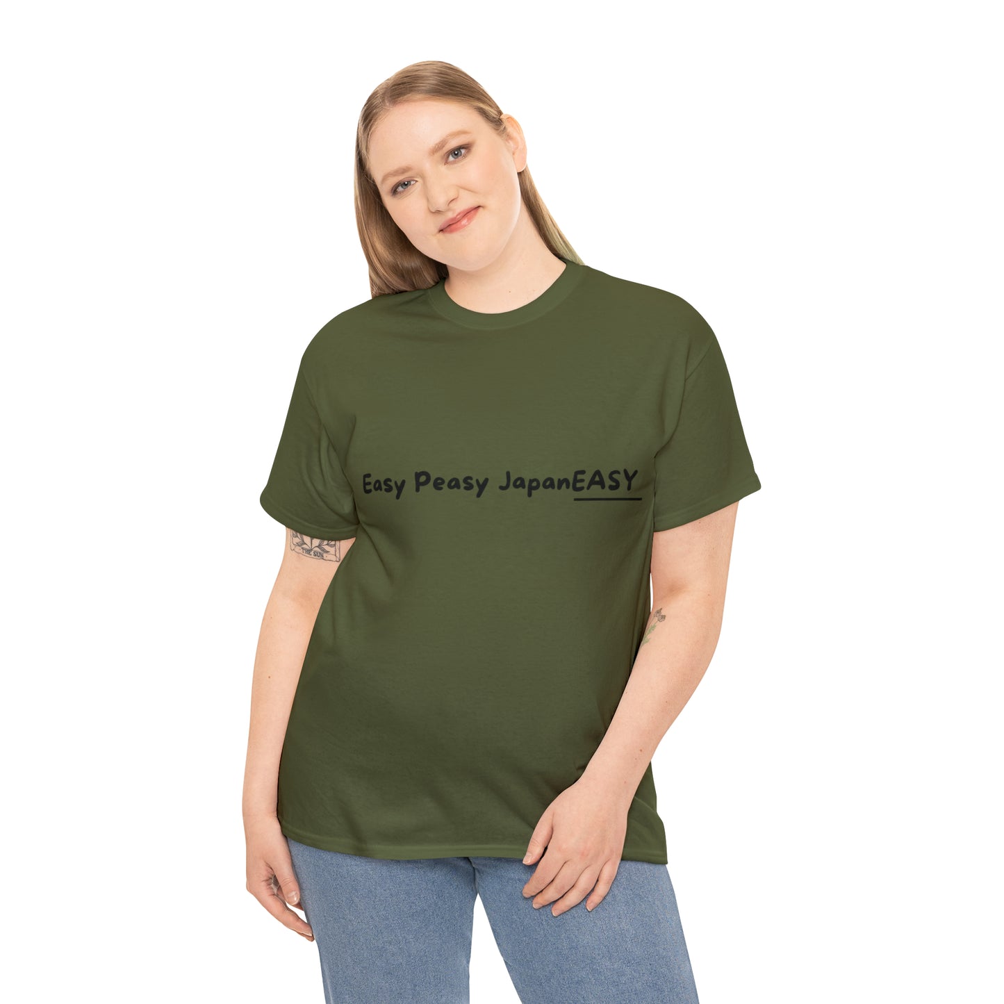 Easy Peasy JapanEASY t-shirt / Unisex Heavy Cotton Tee