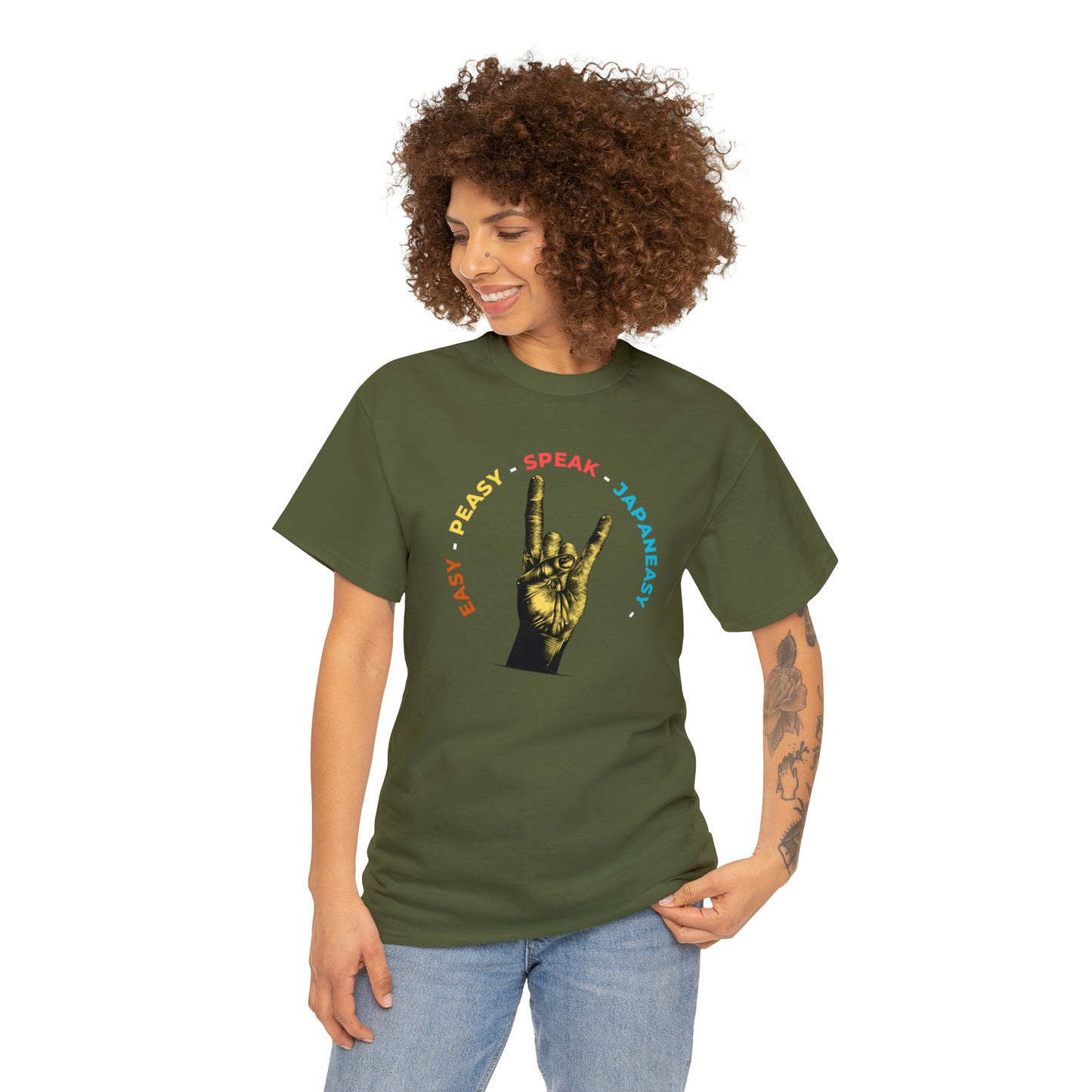 Easy Peasy JapanEASY T-shirt / Unisex Heavy Cotton Tee