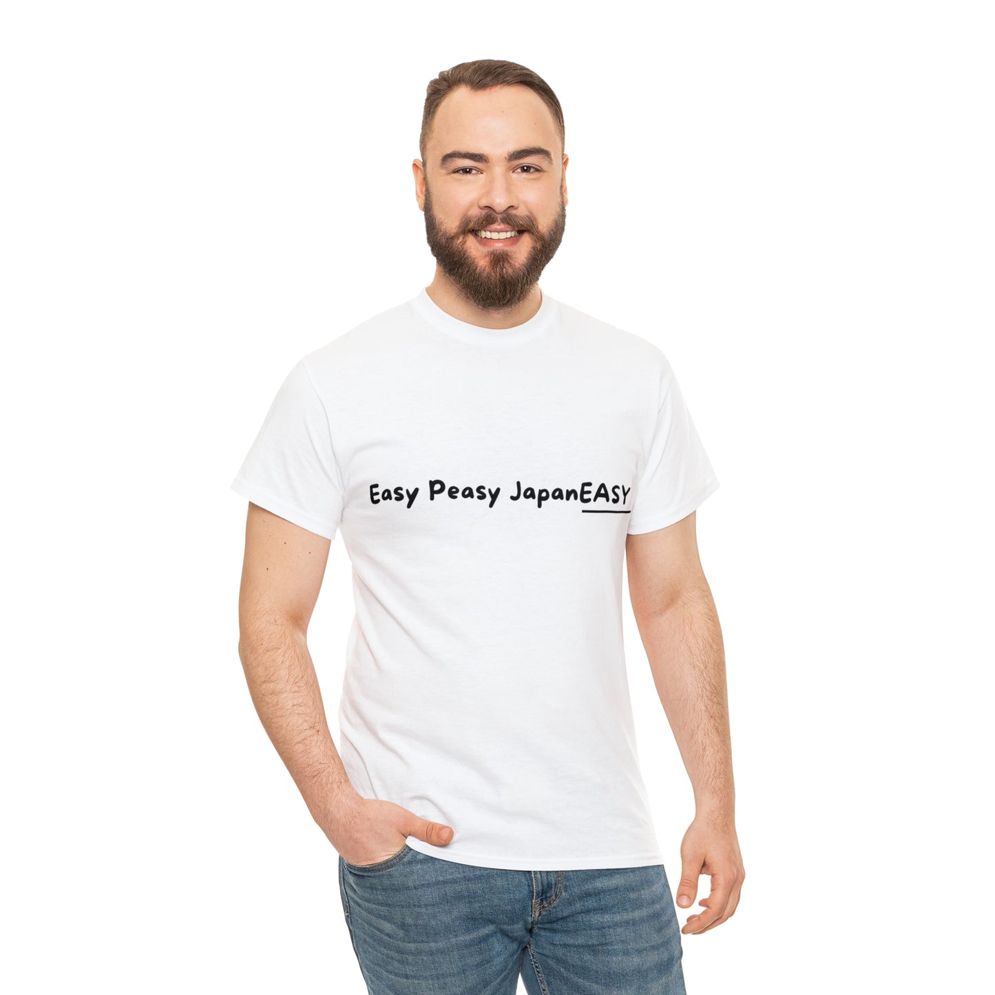 Easy Peasy JapanEASY t-shirt / Unisex Heavy Cotton Tee