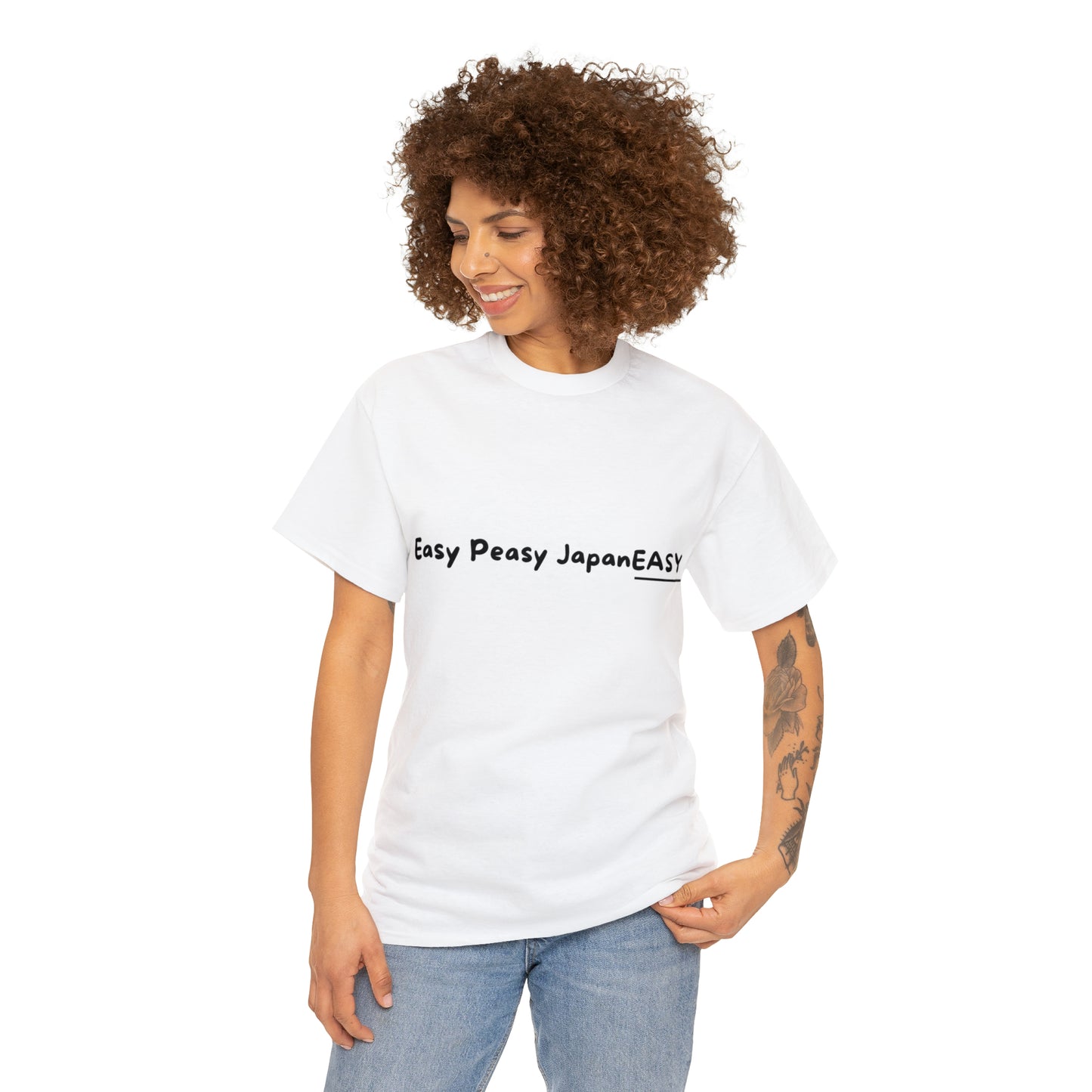 Easy Peasy JapanEASY t-shirt / Unisex Heavy Cotton Tee