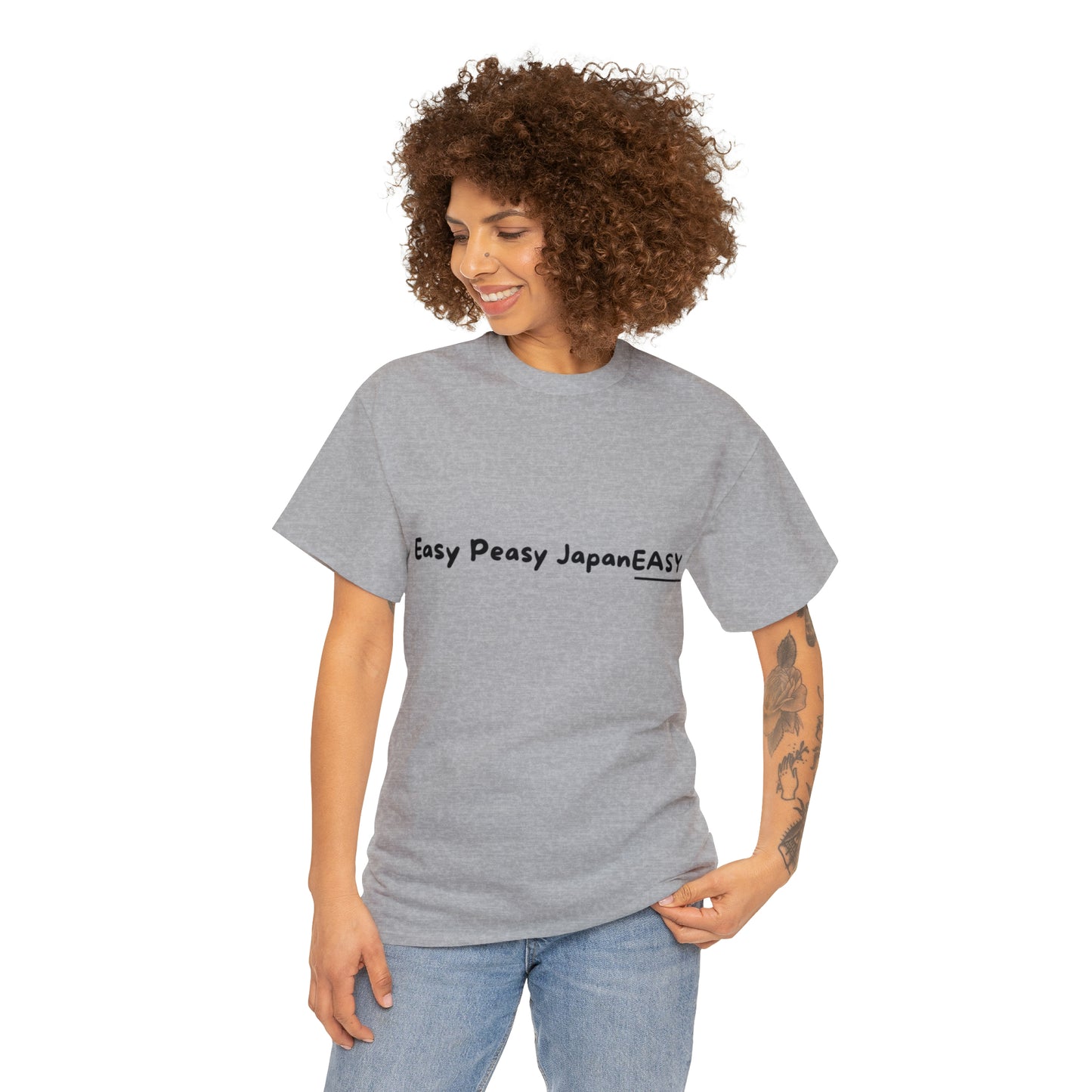 Easy Peasy JapanEASY t-shirt / Unisex Heavy Cotton Tee