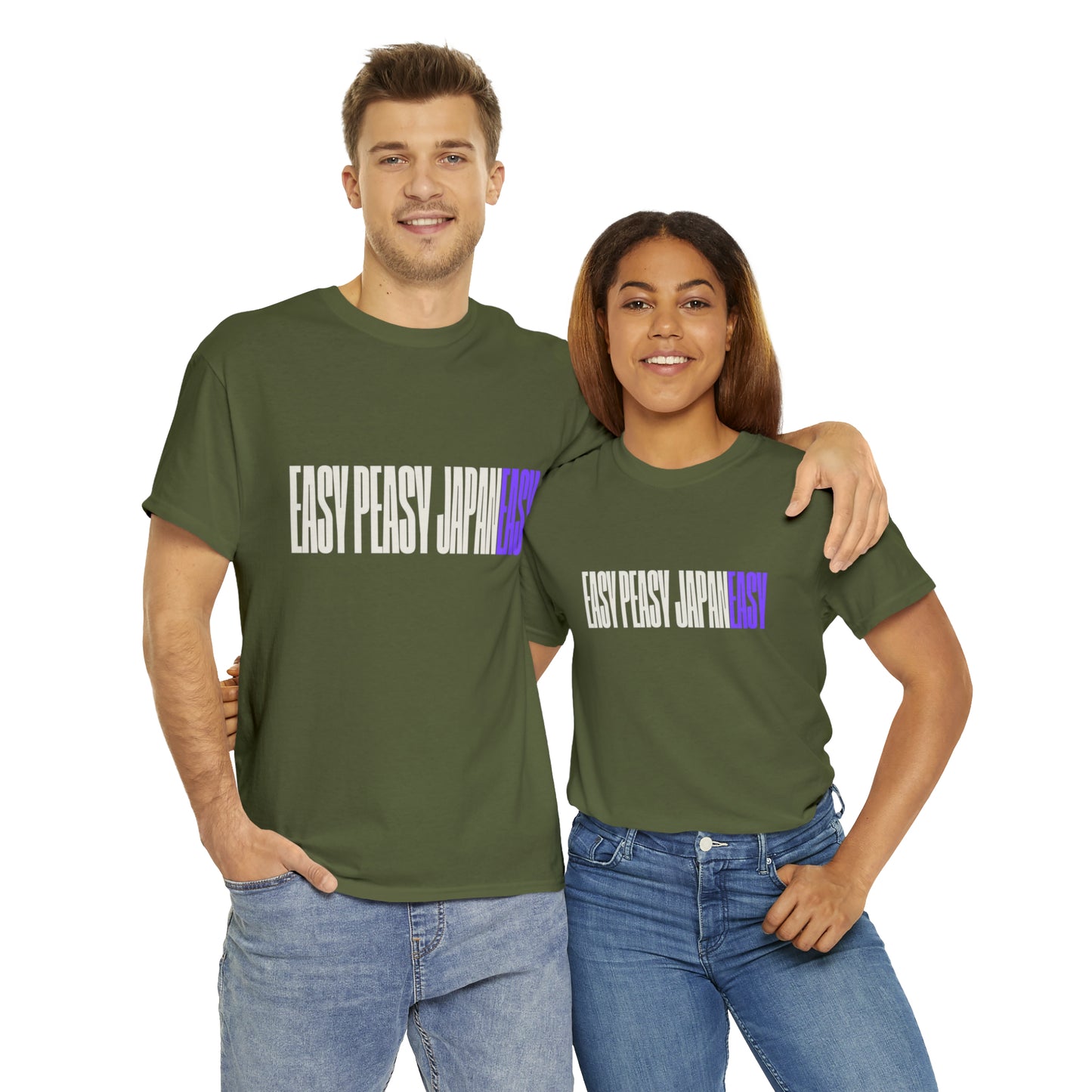 Easy Peasy JapanEASY T-shirt / Unisex Heavy Cotton Tee